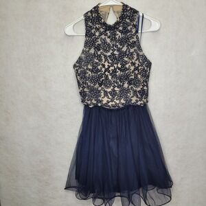 Jodi Kristopher Dance Costume 2 Piece Puple Tan Size 1 And 0 Lyrical Sequence